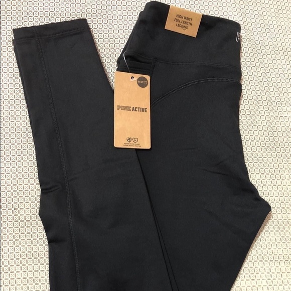 PINK Active High Waist Full Length Legging SMALL - Picture 1 of 5